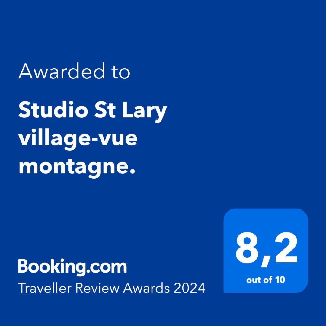 Studio St Lary Village-Vue Montagne. Saint-Lary-Soulan Kültér fotó